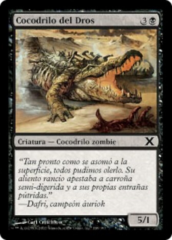 Cocodrilo del Dros