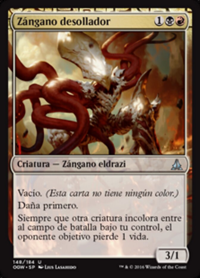 Zángano desollador
