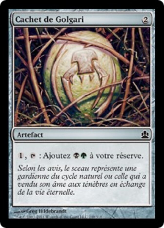Cachet de Golgari