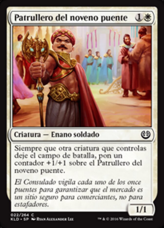 Patrullero del noveno puente