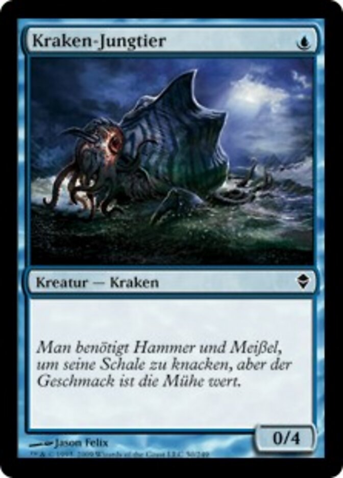Kraken-Jungtier