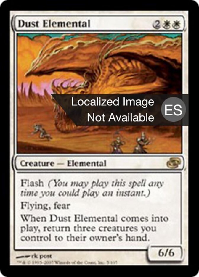 Elemental de polvo