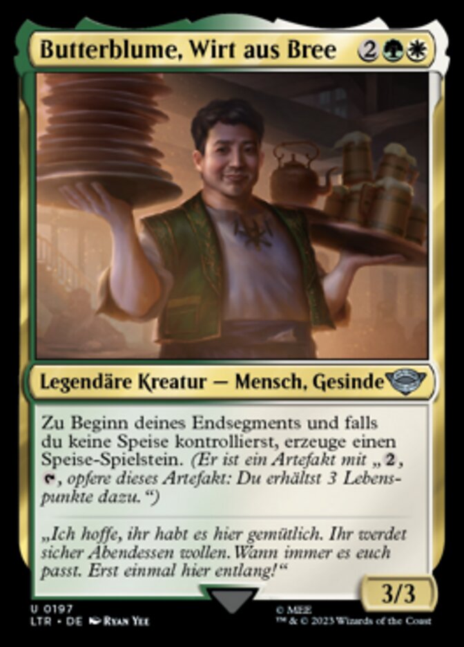 Butterblume, Wirt aus Bree