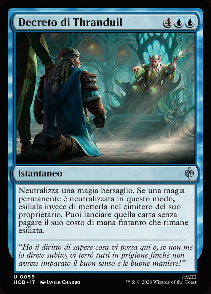 Decreto di Thranduil