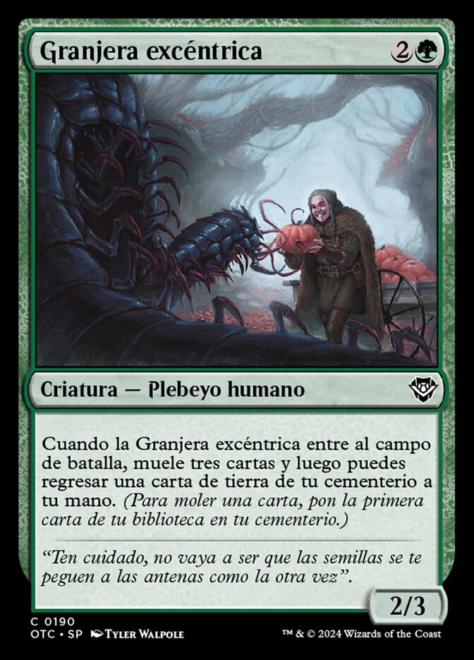 Granjera excéntrica