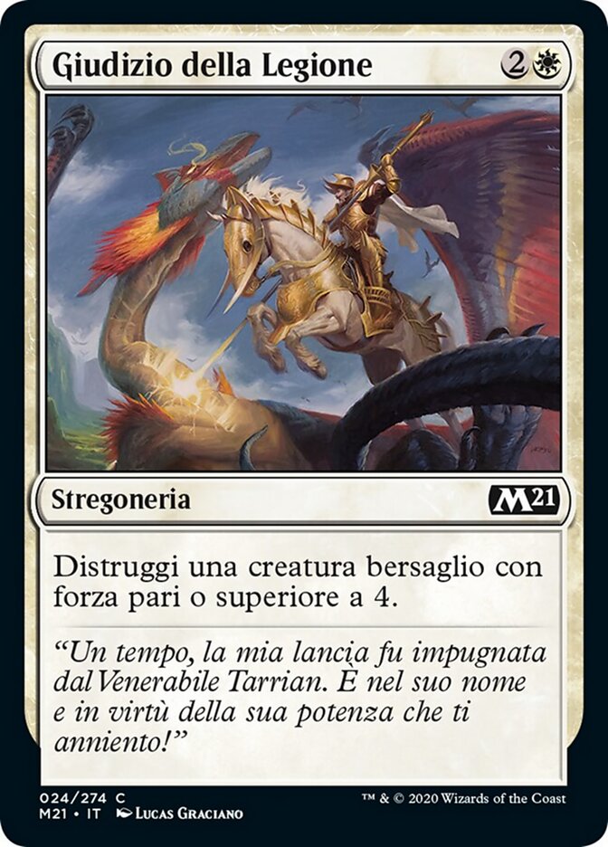 Giudizio della Legione