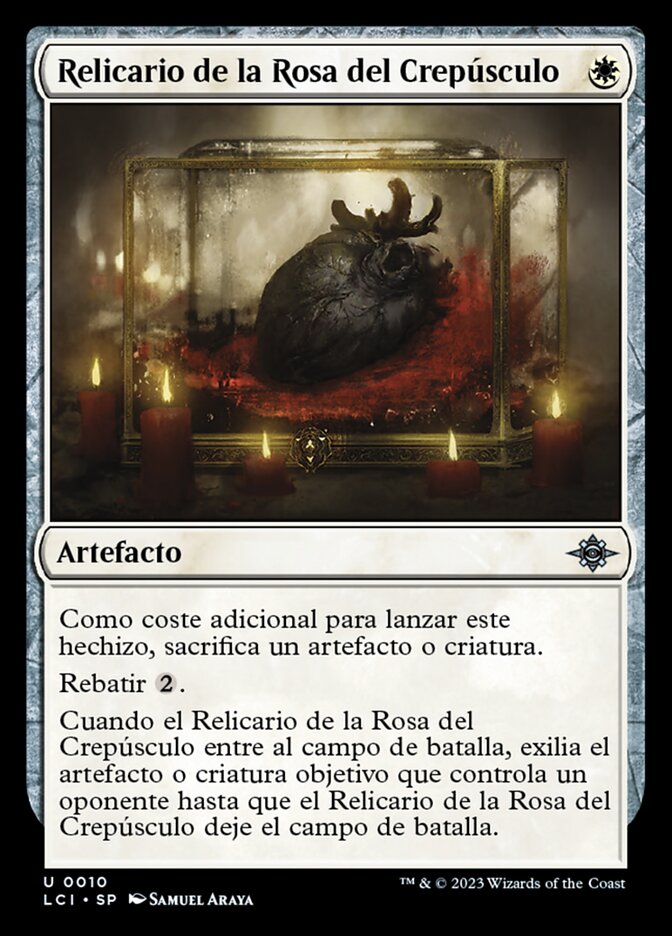 Relicario de la Rosa del Crepúsculo