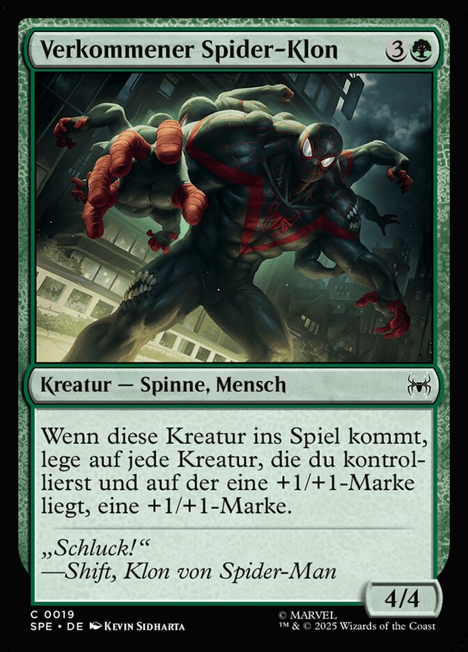 Verkommener Spider-Klon