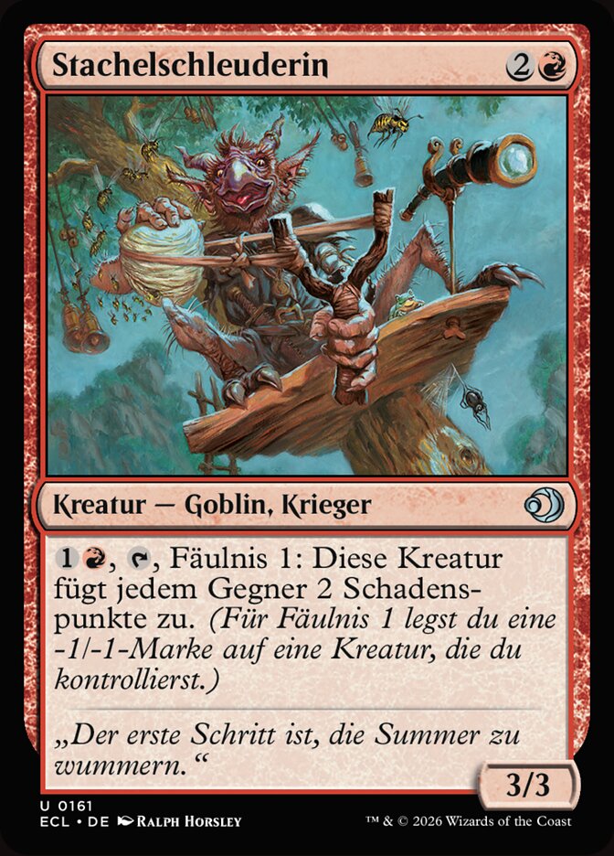 Stachelschleuderin