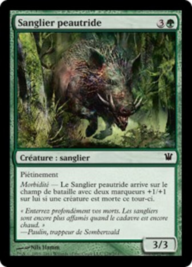 Sanglier peautride