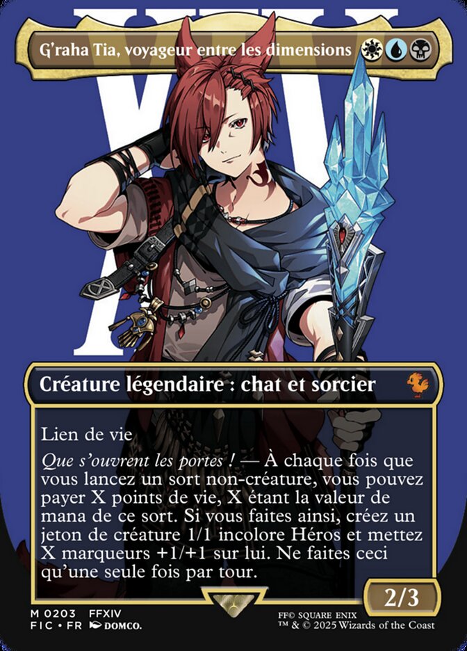 G'raha Tia, voyageur entre les dimensions
