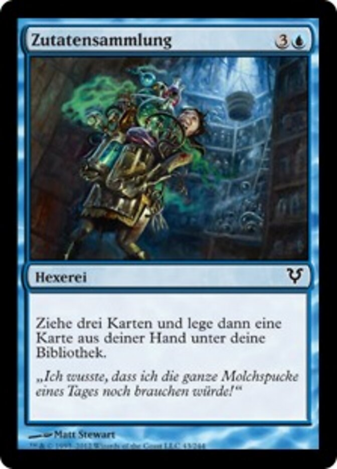 Zutatensammlung