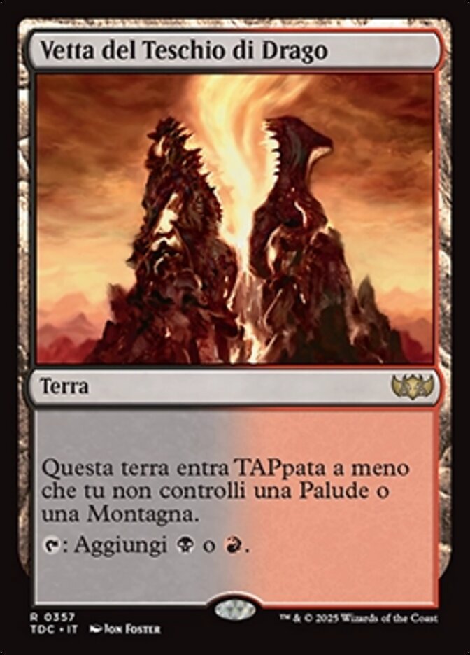 Vetta del Teschio di Drago