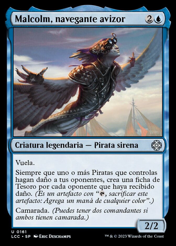 Malcolm, navegante avizor