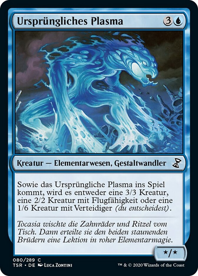 Ursprüngliches Plasma