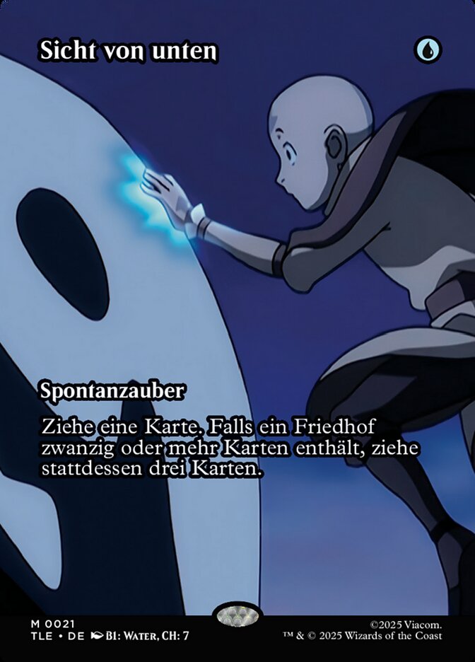 Sicht von unten