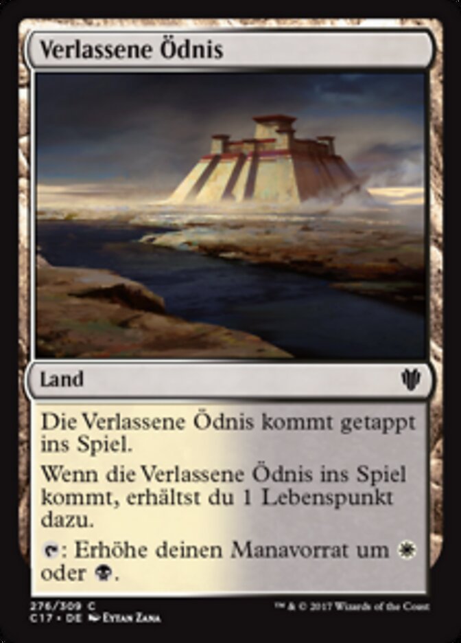 Verlassene Ödnis