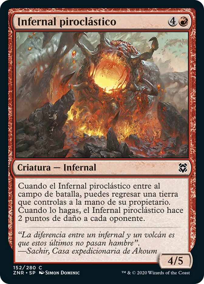 Infernal piroclástico
