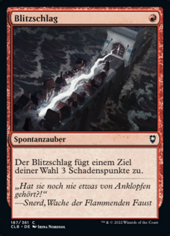 Blitzschlag