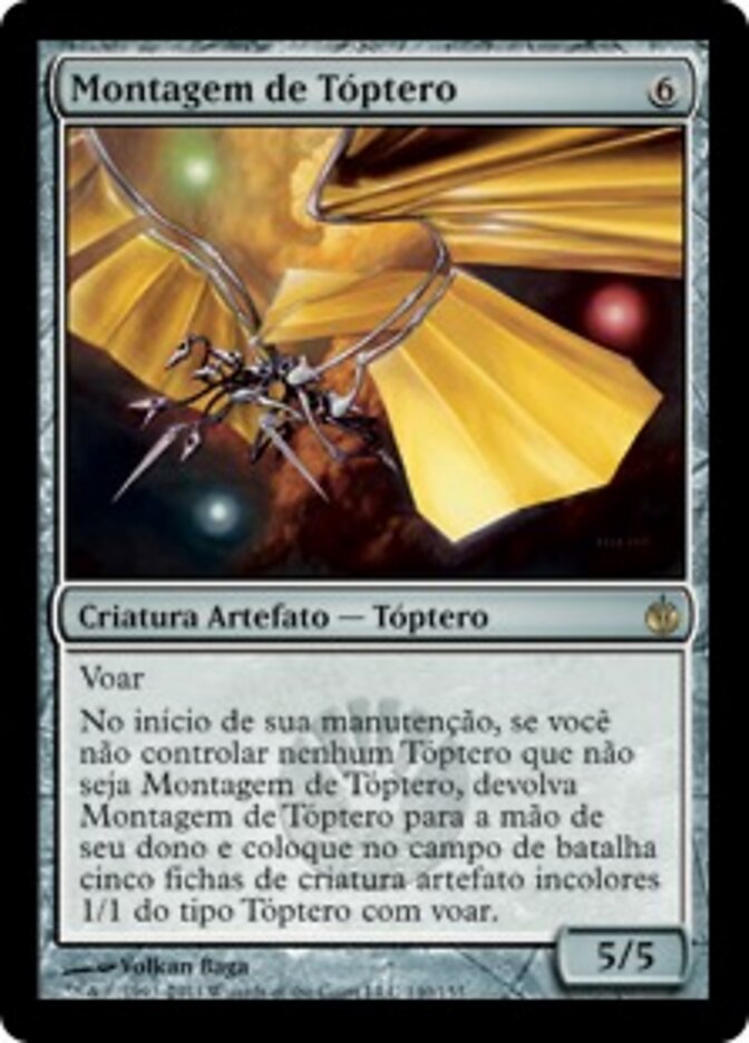 Montagem de Tóptero