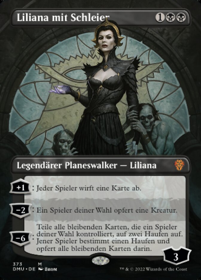 Liliana mit Schleier