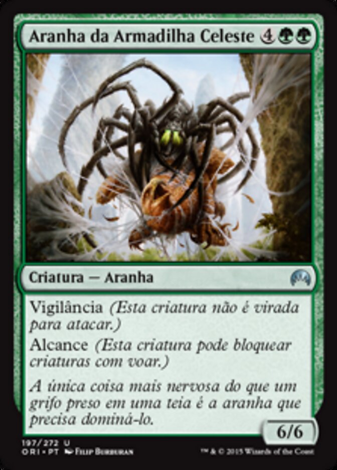 Aranha da Armadilha Celeste