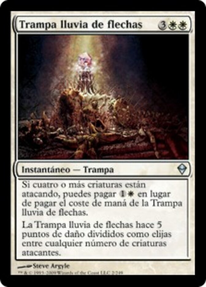 Trampa lluvia de flechas