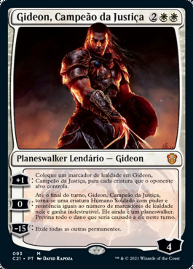 Gideon, Campeão da Justiça