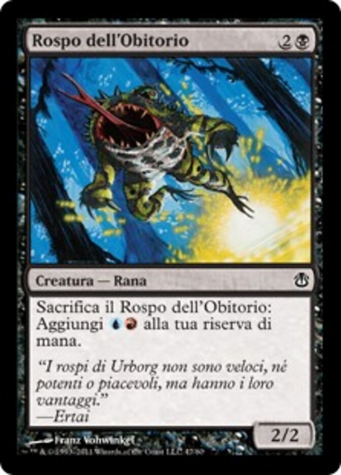 Rospo dell'Obitorio