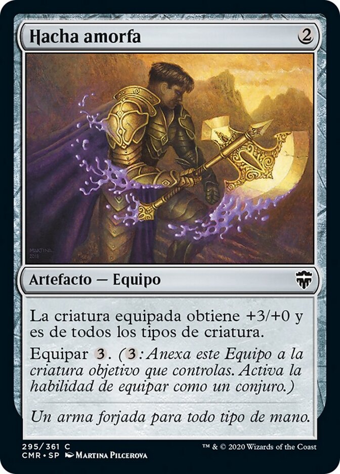 Hacha amorfa