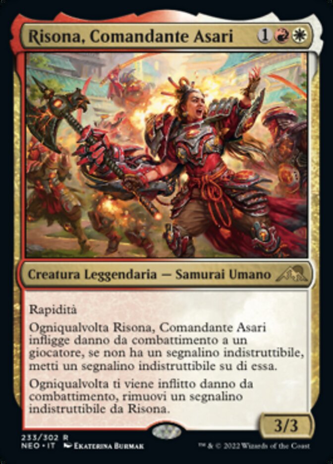 Risona, Comandante Asari