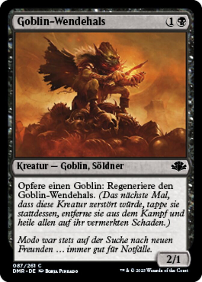 Goblin-Wendehals