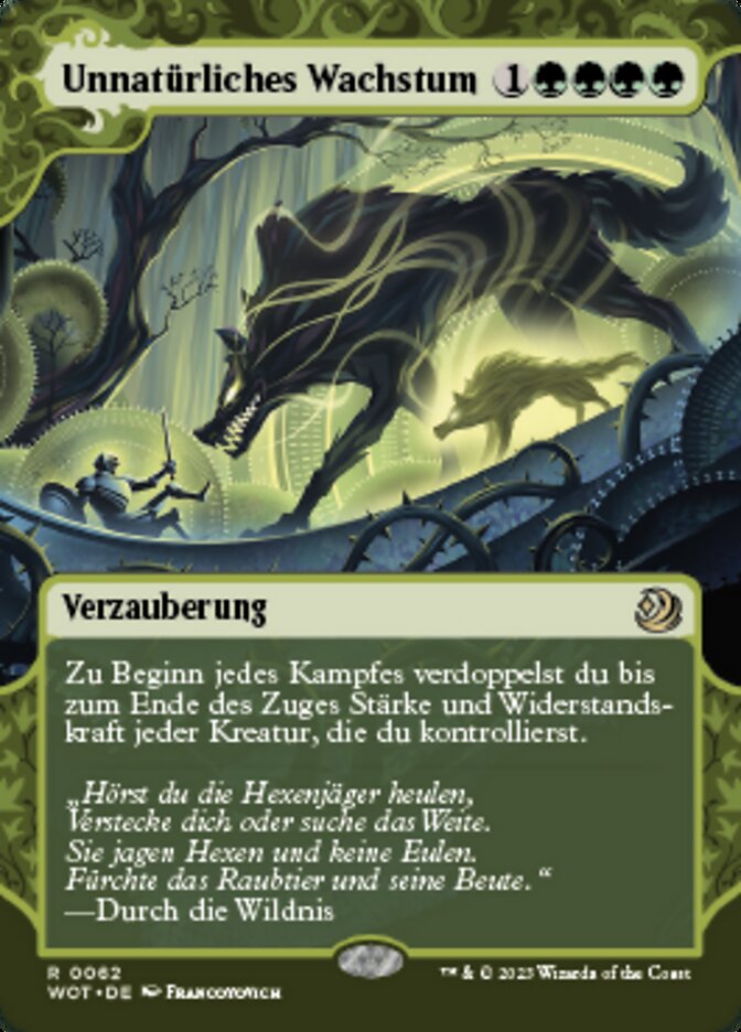 Unnatürliches Wachstum