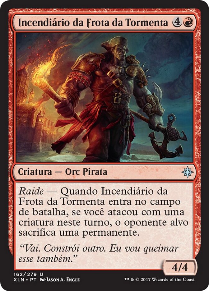 Incendiário da Frota da Tormenta