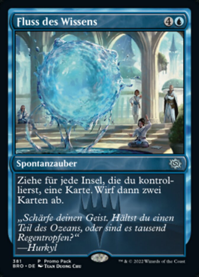 Fluss des Wissens