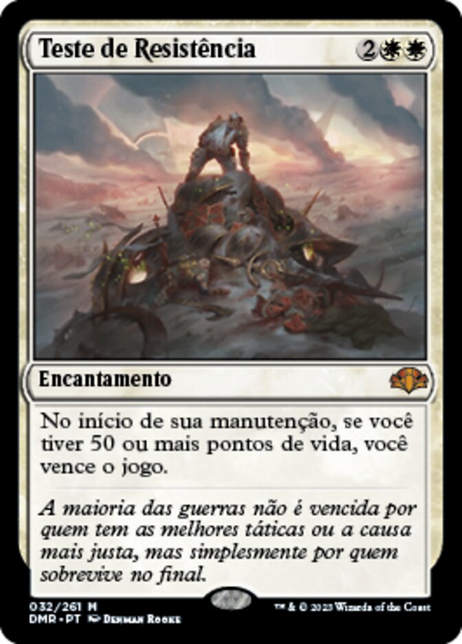 Teste de Resistência