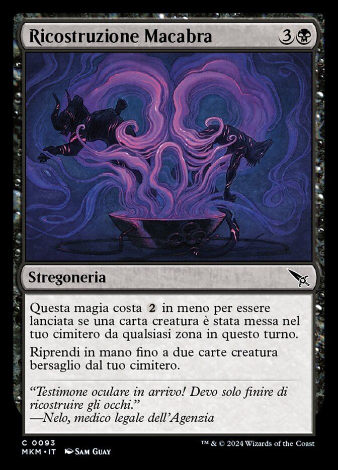 Ricostruzione Macabra