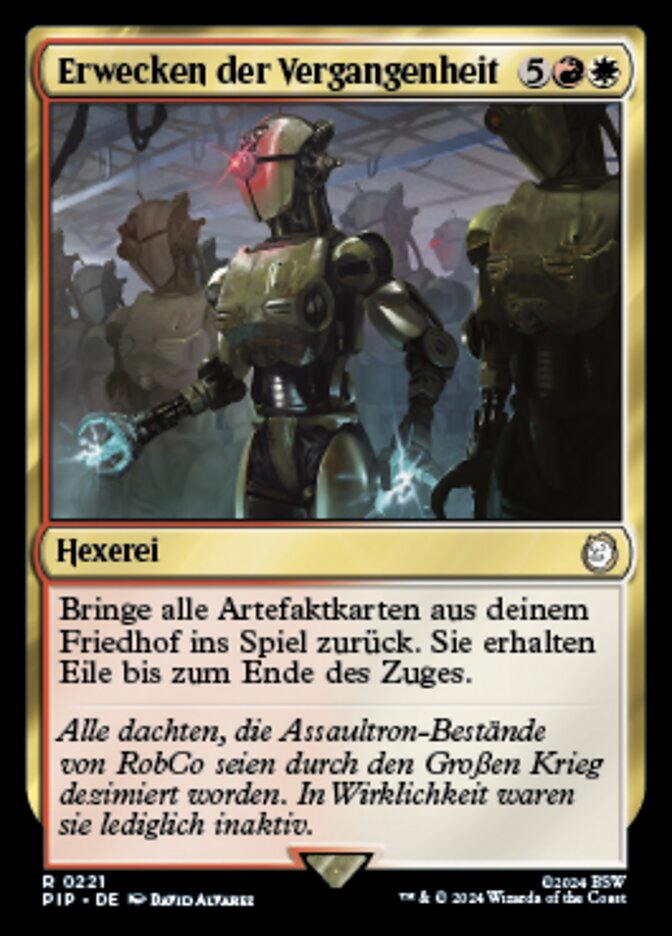 Erwecken der Vergangenheit