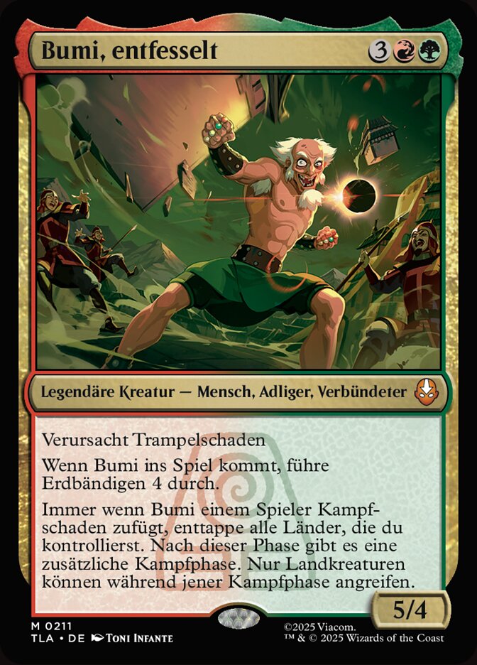Bumi, entfesselt
