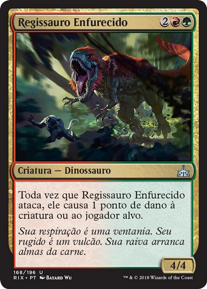 Regissauro Enfurecido