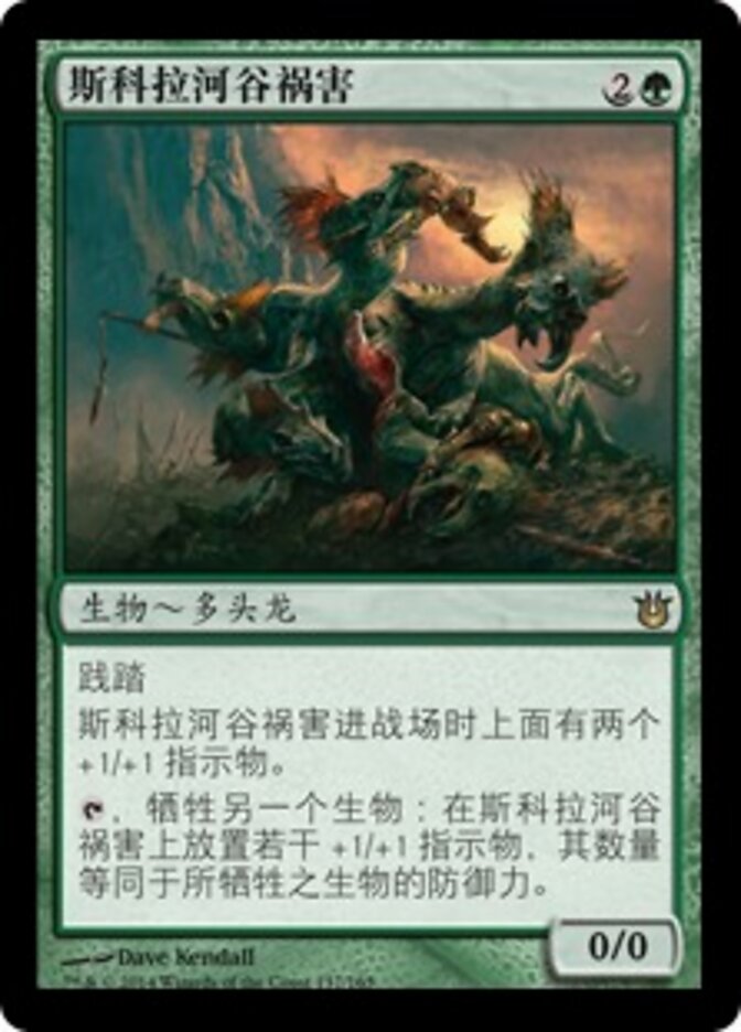 斯科拉河谷祸害
