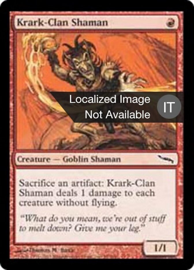 Sciamano di Krark-Clan