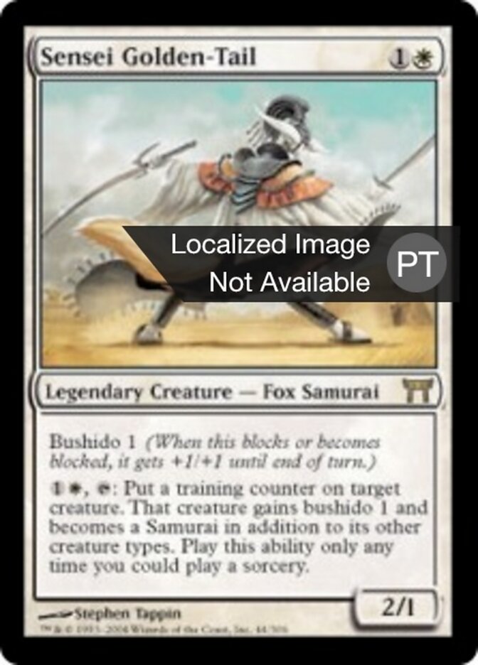 Sensei Cauda Dourada