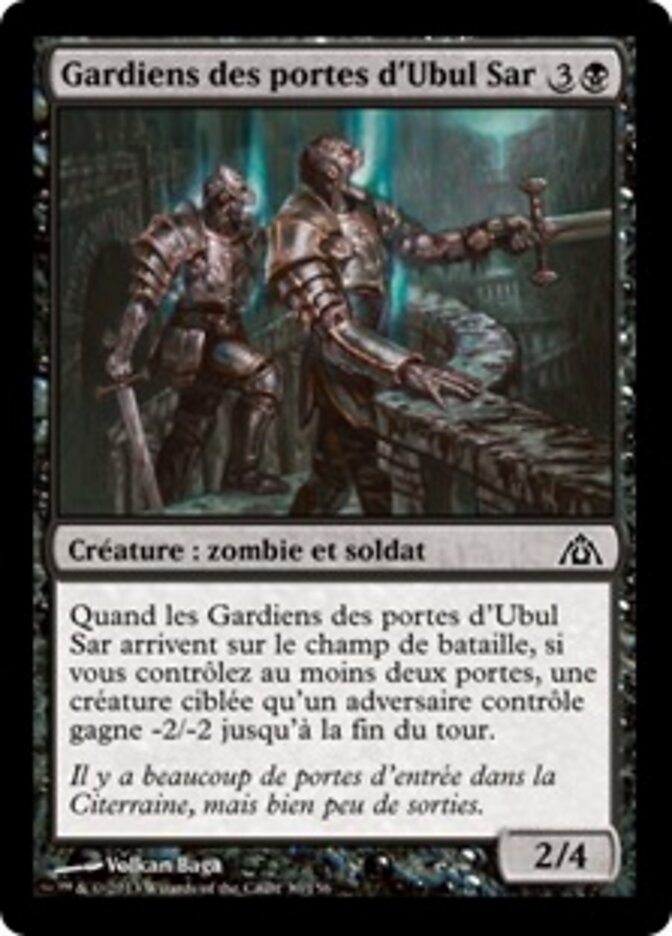 Gardiens des portes d'Ubul Sar