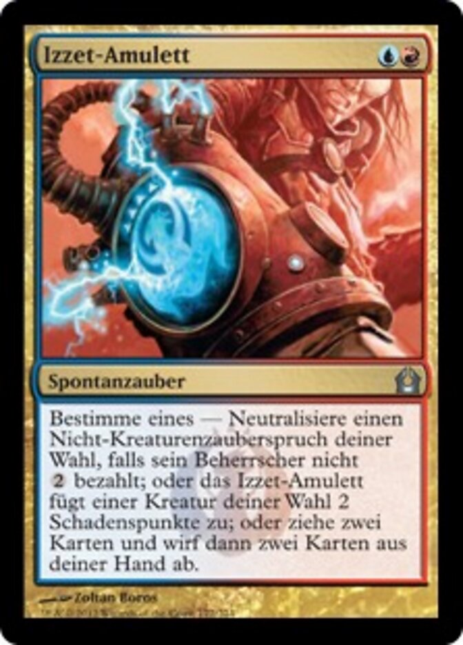 Izzet-Amulett
