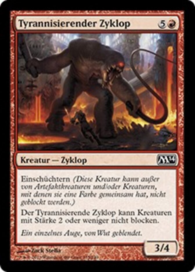 Tyrannisierender Zyklop
