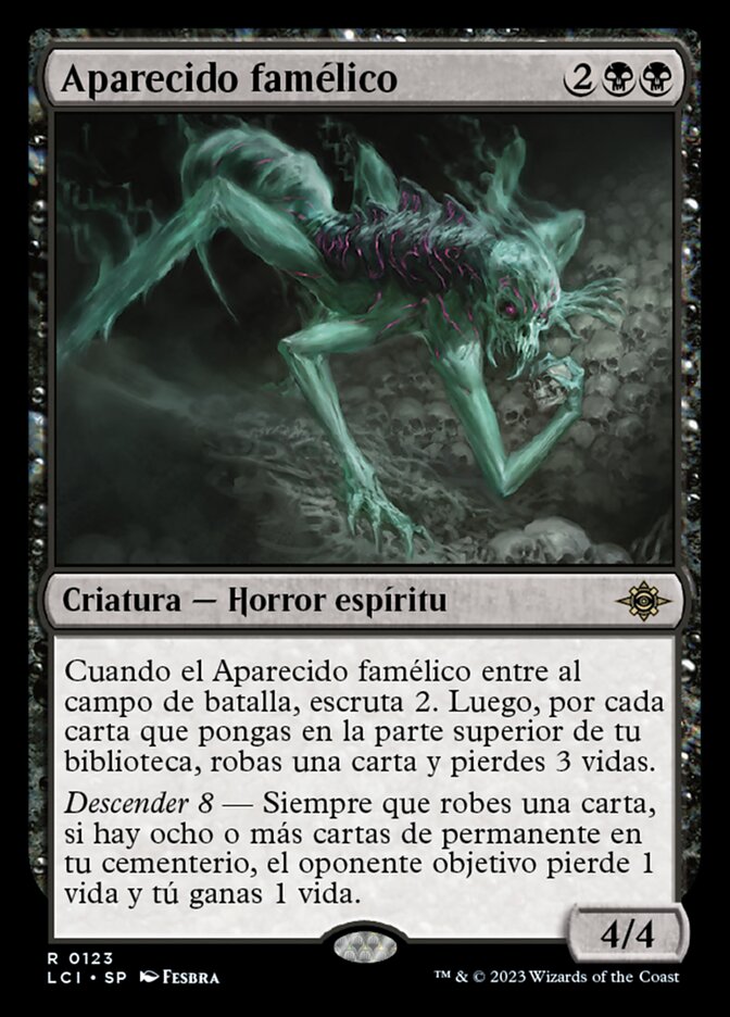 Aparecido famélico