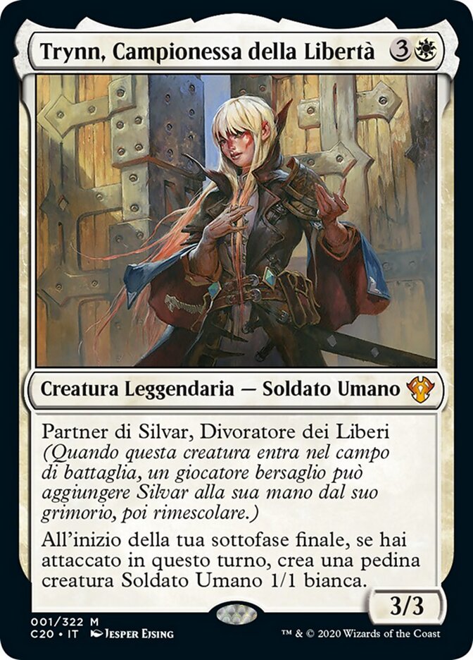 Trynn, Campionessa della Libertà