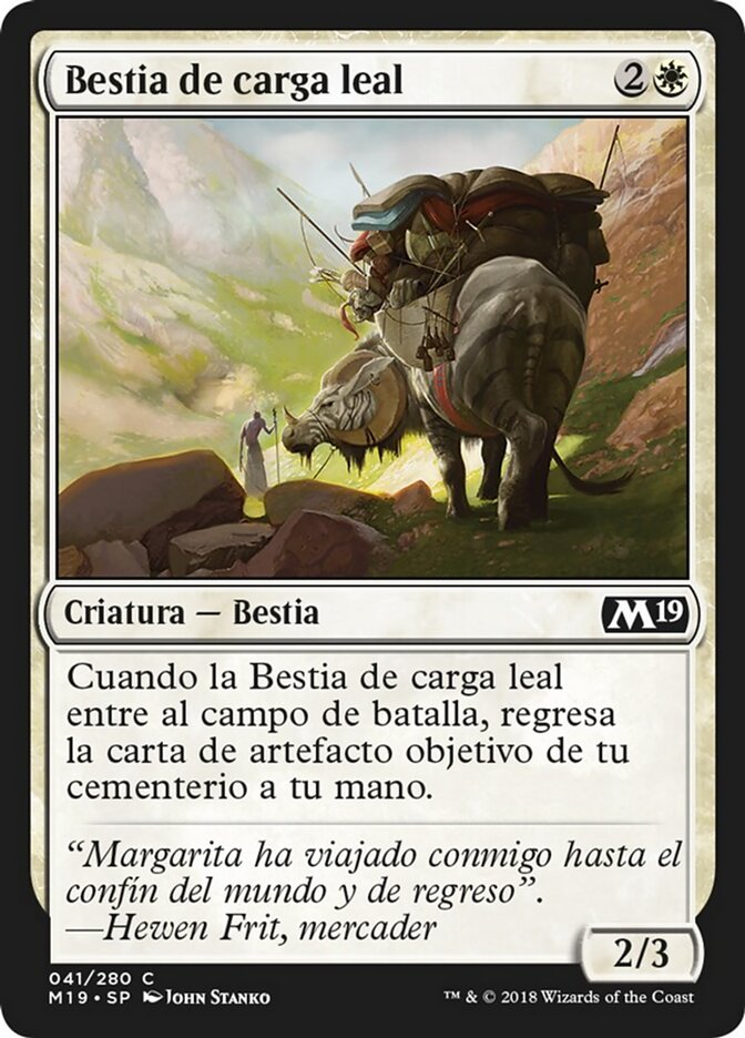 Bestia de carga leal