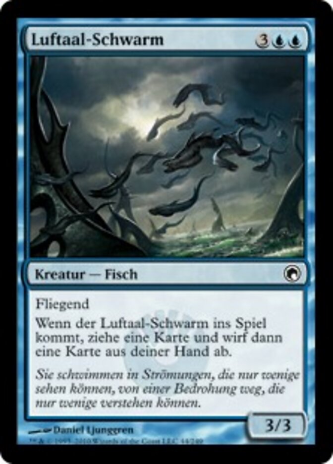 Luftaal-Schwarm
